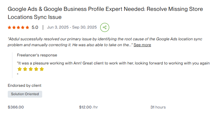 eMart Agency Client Review 18